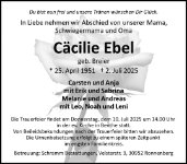 eine Anzeige