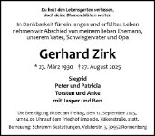 eine Anzeige