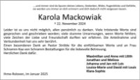eine Anzeige